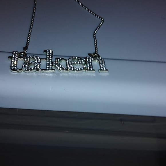 "taken" necklace - Picture 3 of 3